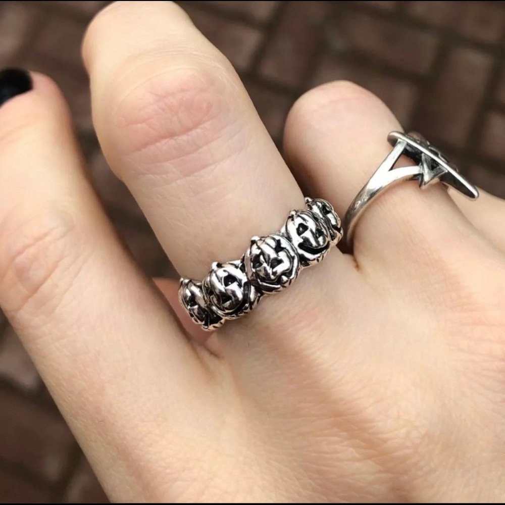 Jack O Lantern Halloween Ring